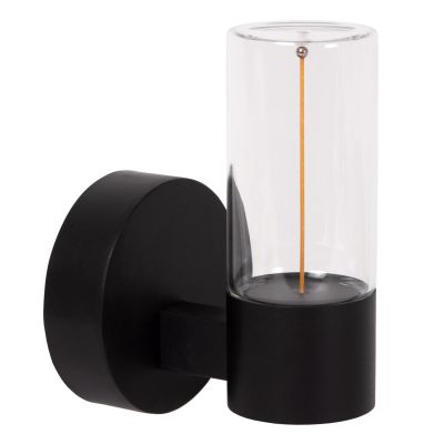 Lucide FILANI - Wall light Indoor/Outdoor - LED - 1x6,5W 2700K - IP54 - Black